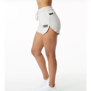 Alphalete Terry Shorts, Moonstone, Size small. New with Tags!